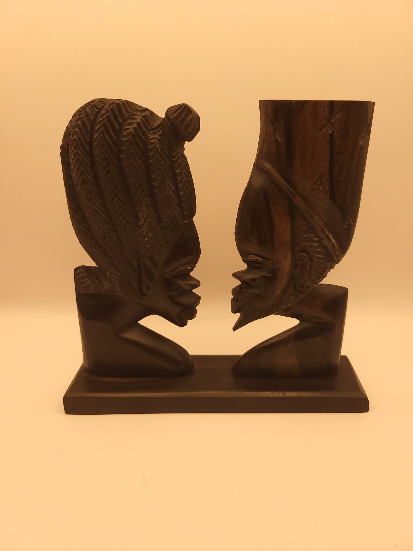 African Man | Woman busts