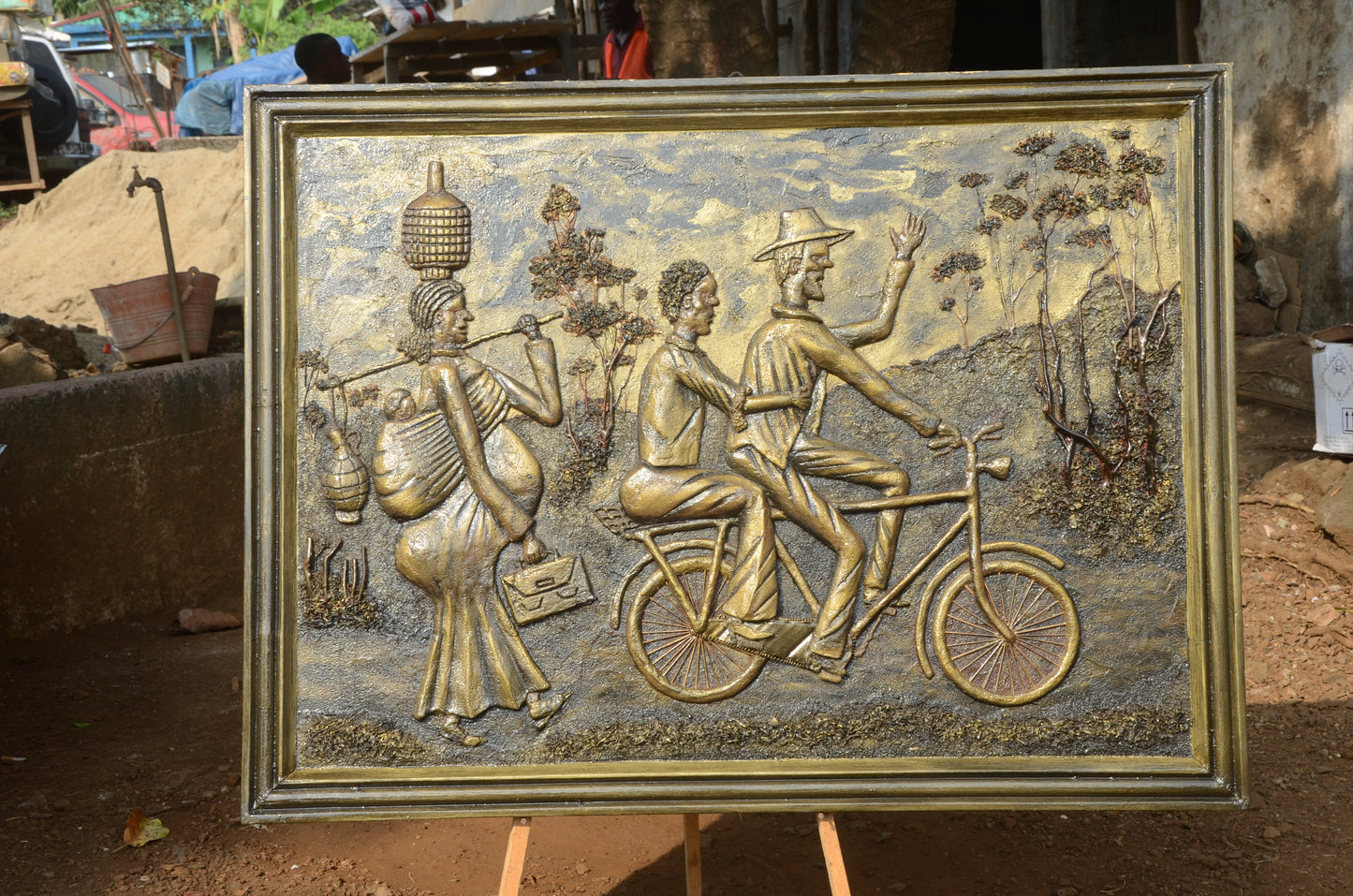 Pa Jonas Andon and his understanding wife