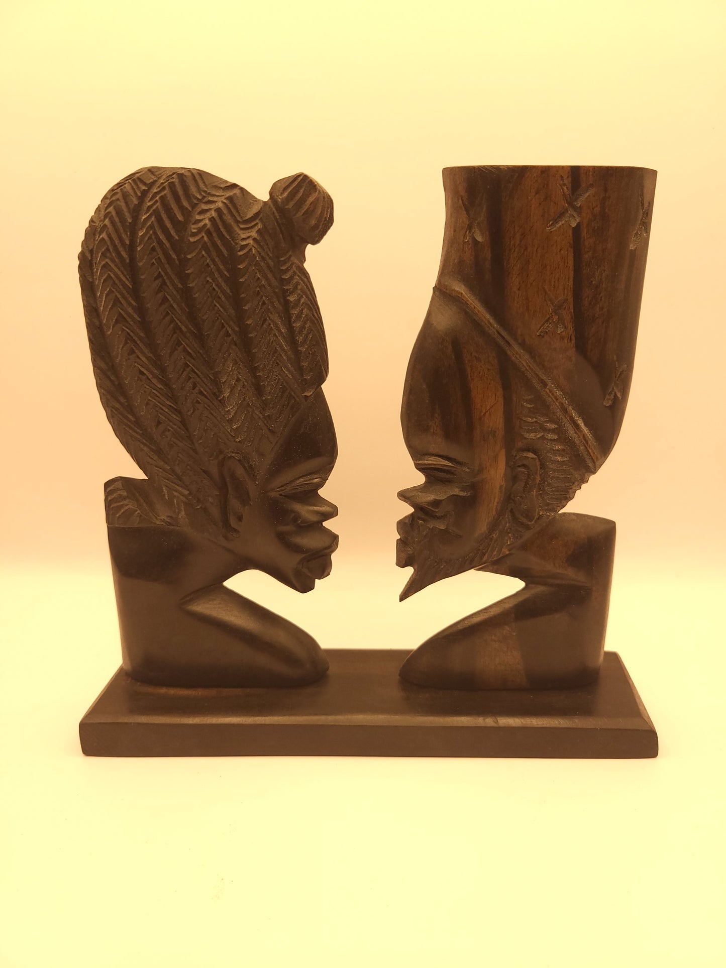 African Man | Woman busts