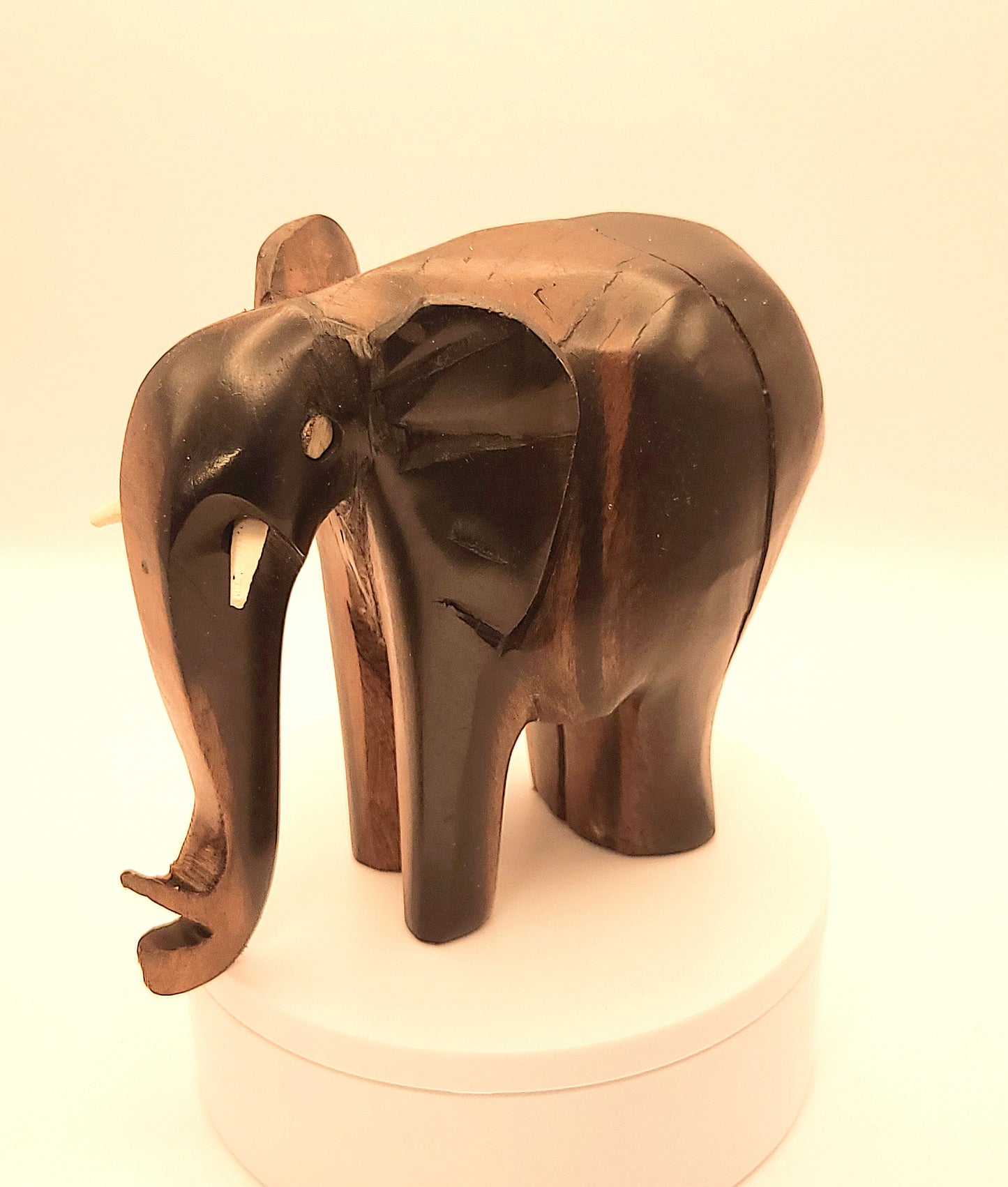 Elephant (cow bone tusks)